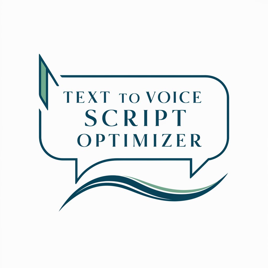 Text to Voice Script Optimizer (Eleven Labs) in GPT Store