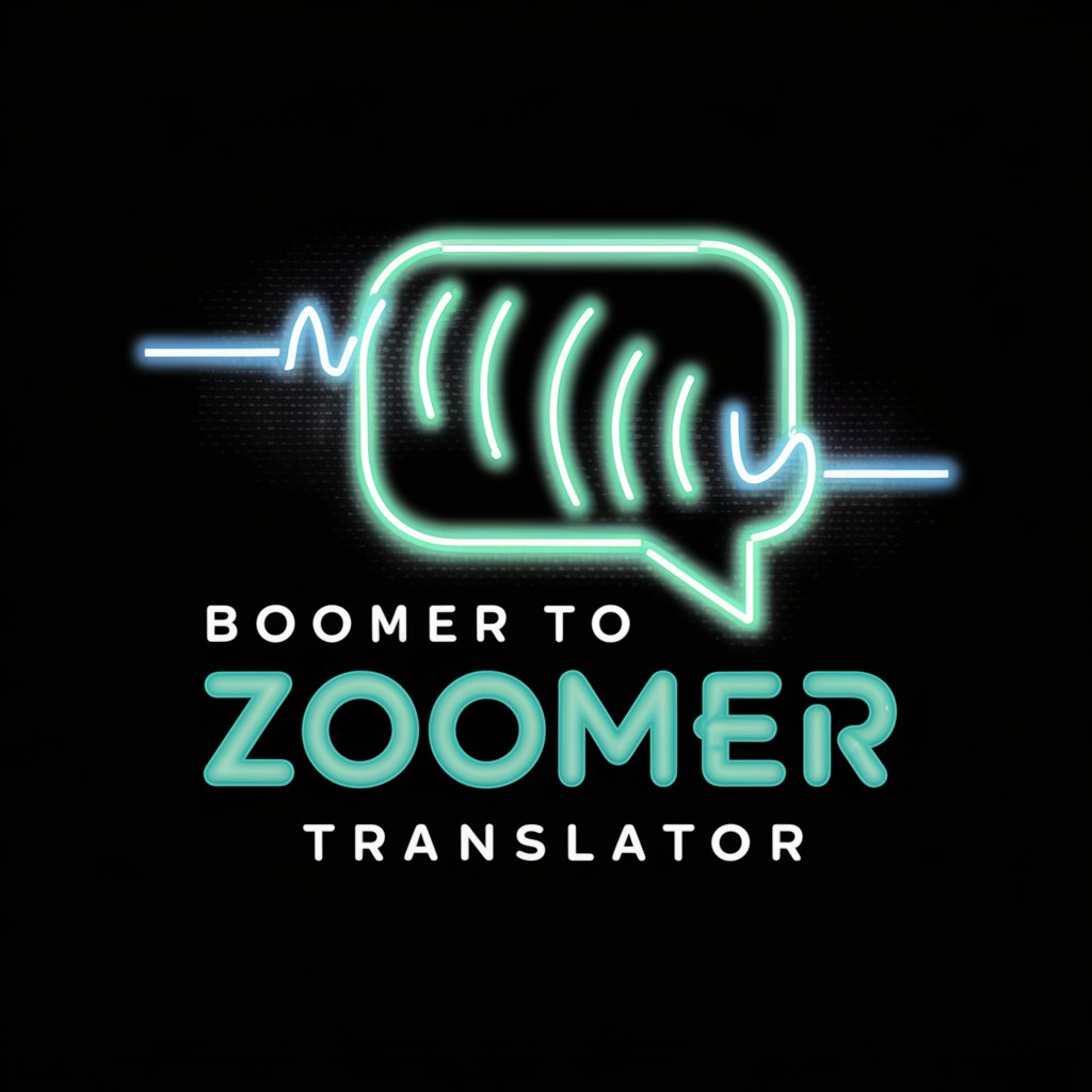 Boomer to Zoomer Translator