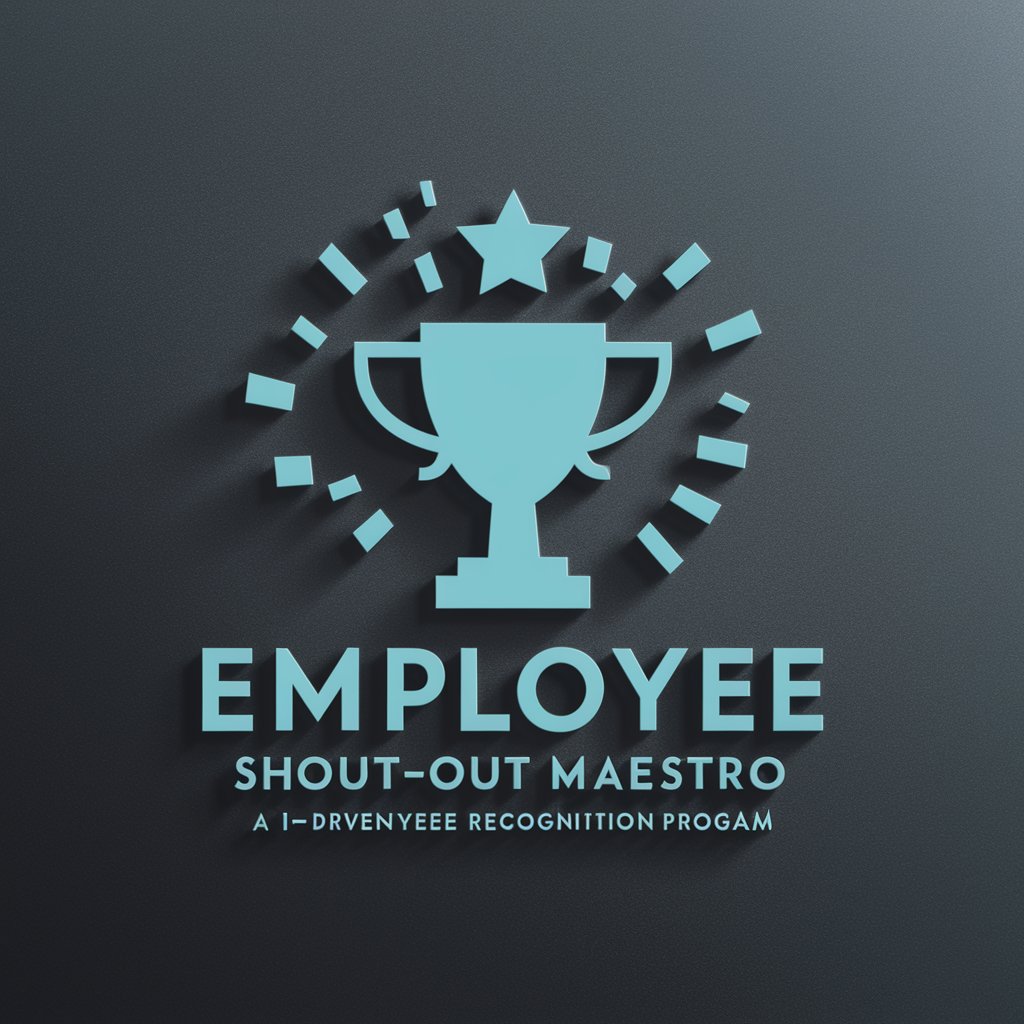 🏆 Employee Shout-Out Maestro 🎉 in GPT Store