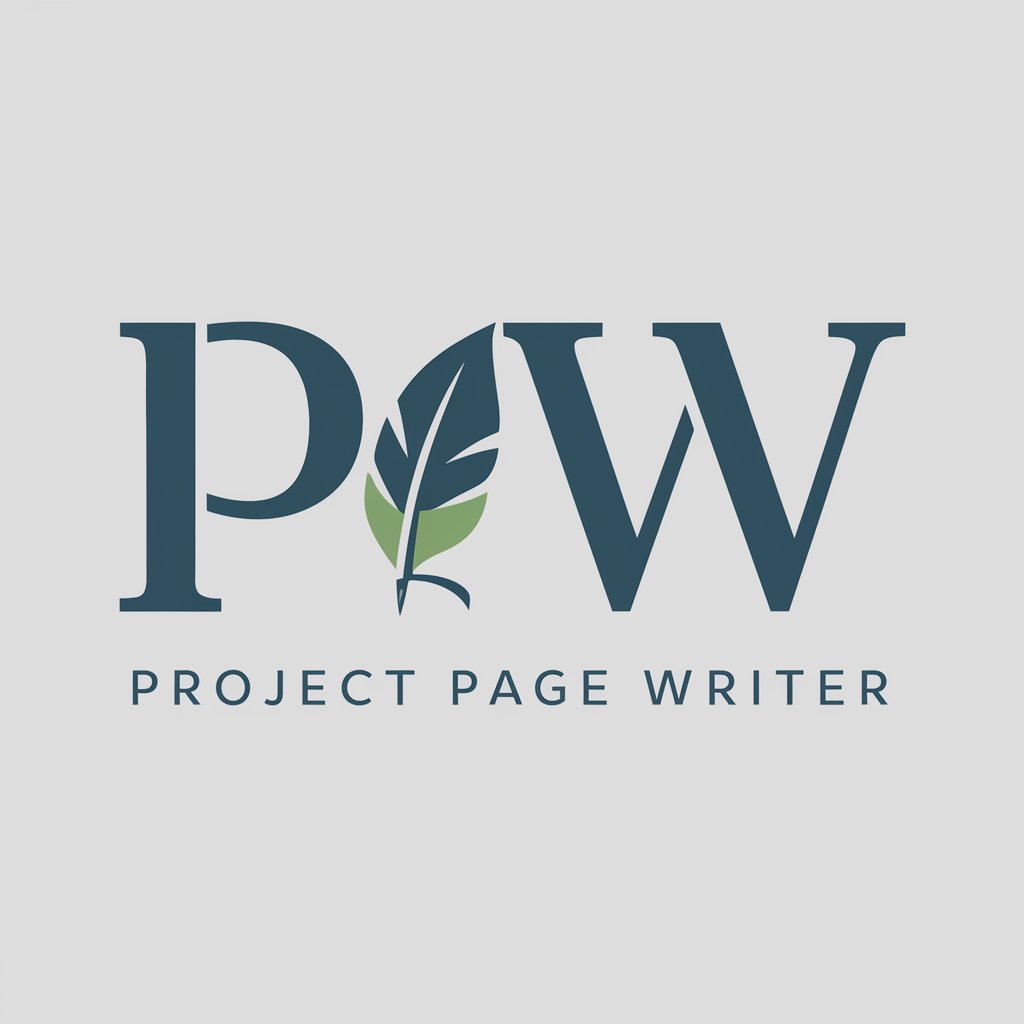 Project page writer in GPT Store