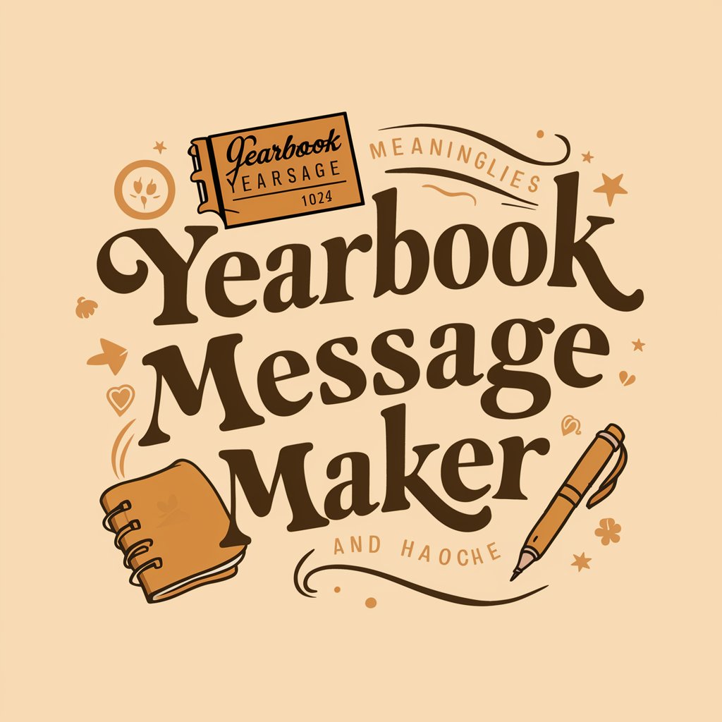 Yearbook Message Maker