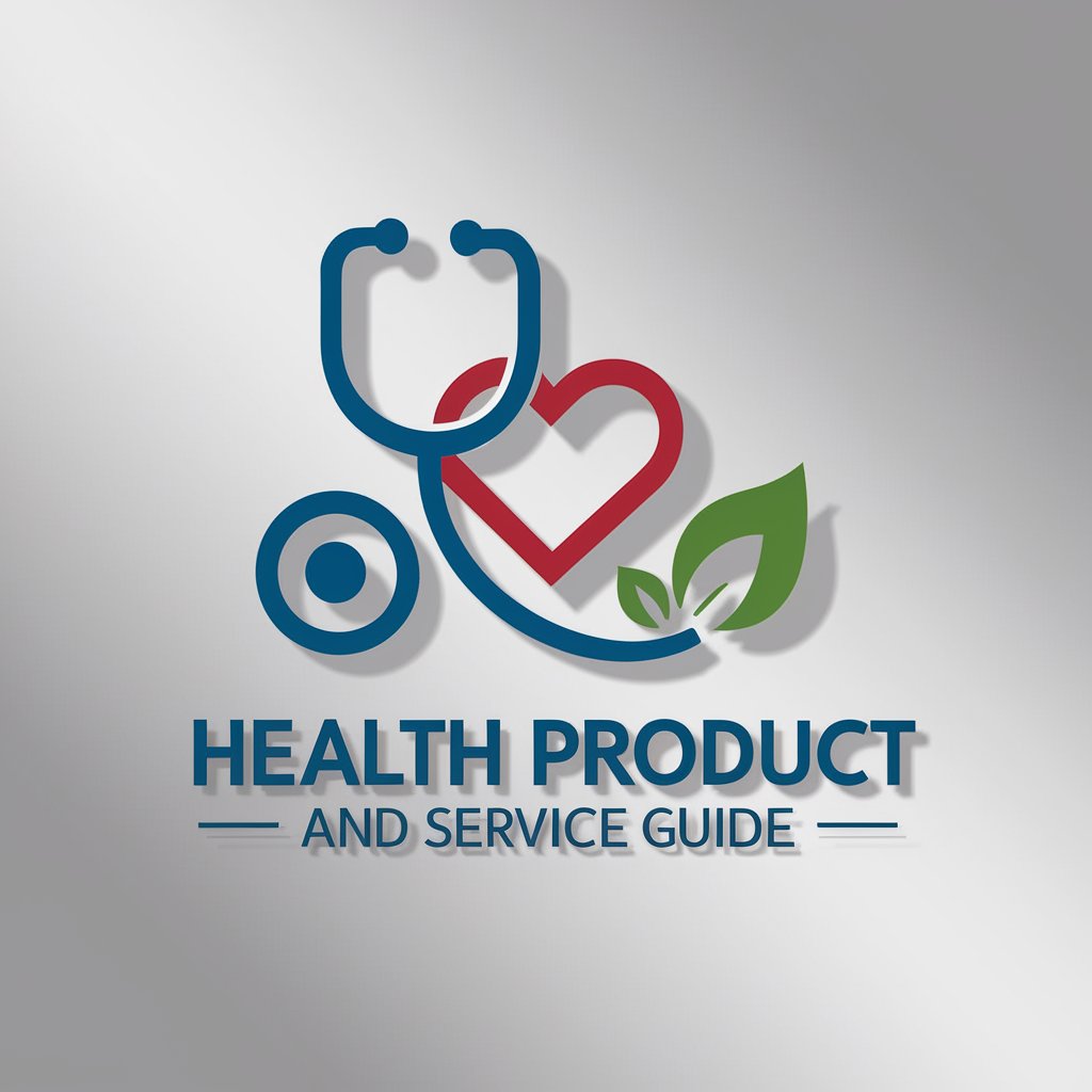 Health Product and Service Guide in GPT Store