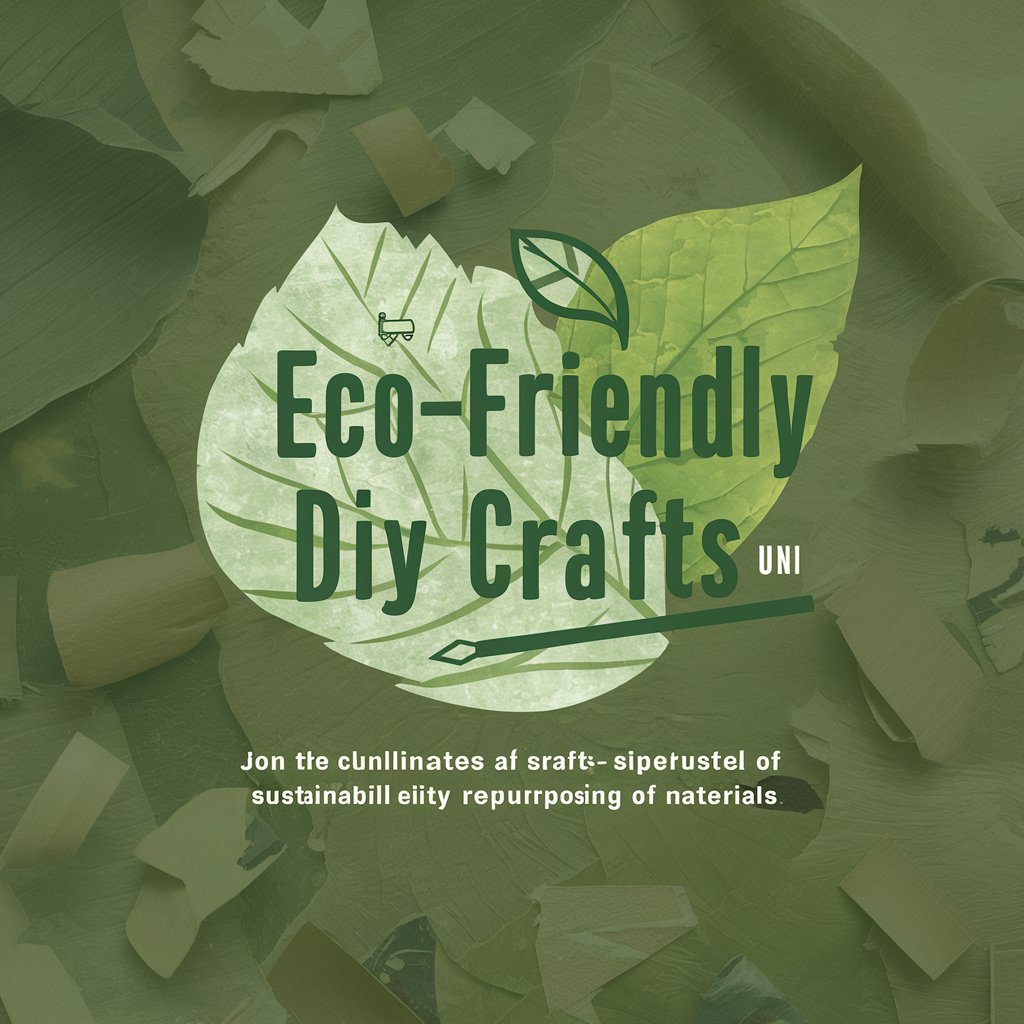 Eco-Friendly DIY Crafts in GPT Store