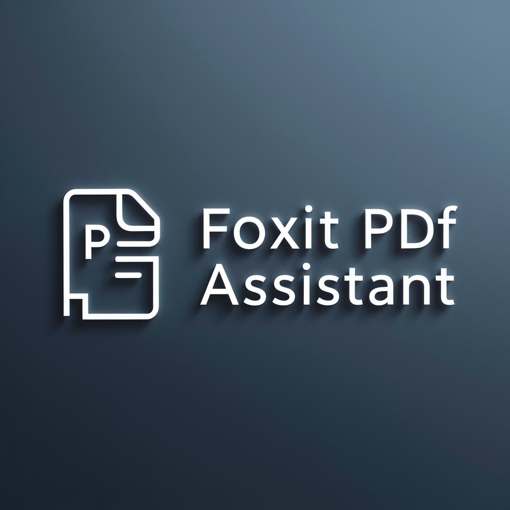 FoxitPDF Assistant in GPT Store