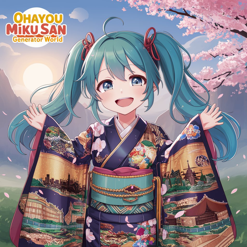 Ohayou Miku San Generator World in GPT Store