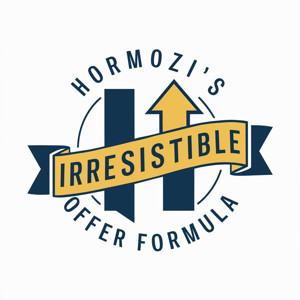 Hormozi's Irresistible Offer Formula in GPT Store