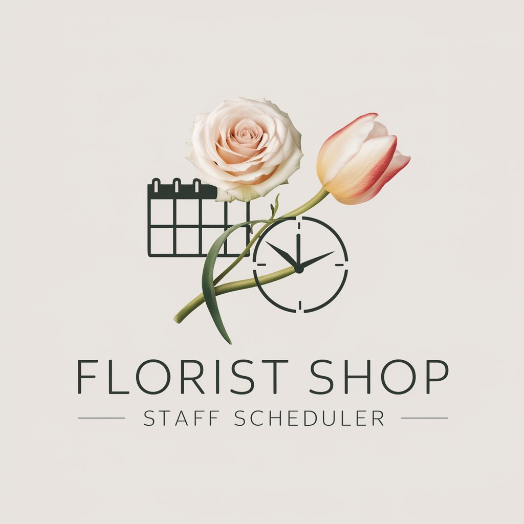 Florist Shop Staff Scheduler in GPT Store