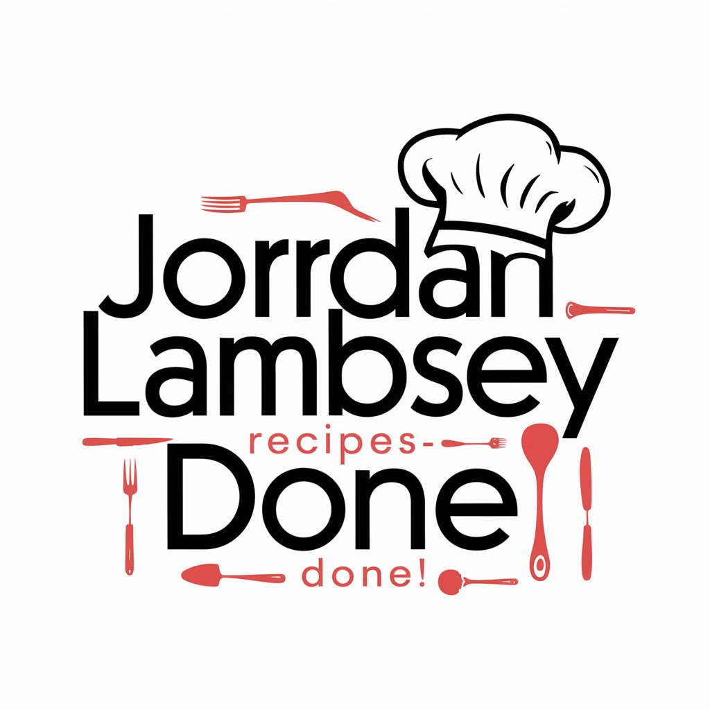 Jordan Lambsay Recipes- Done!
