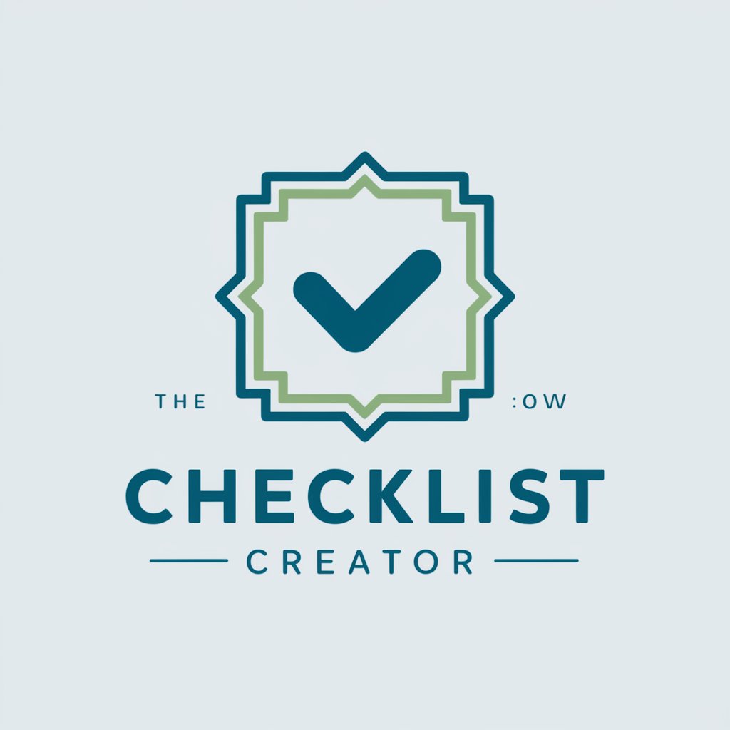 Checklist Creator in GPT Store