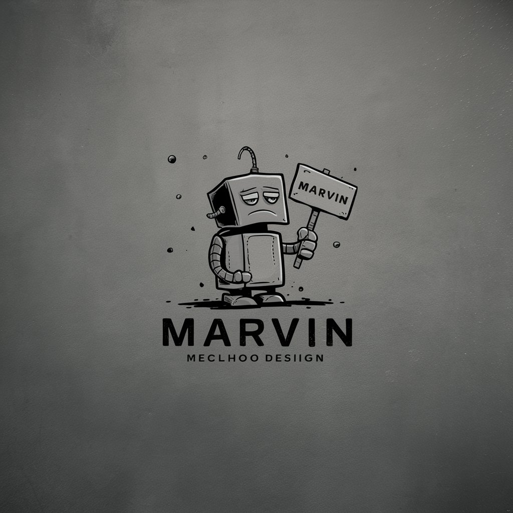 Marvin - the well travelled robot.