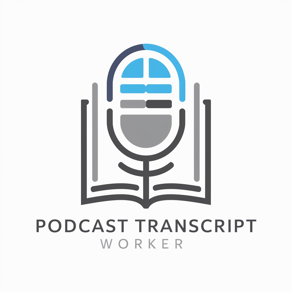 Podcast Transcript Worker in GPT Store