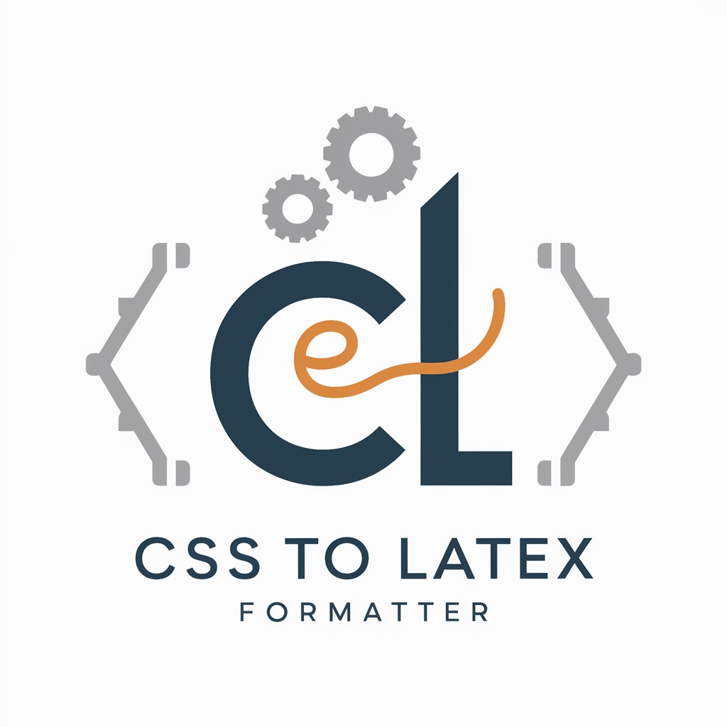 css to latex formater in GPT Store