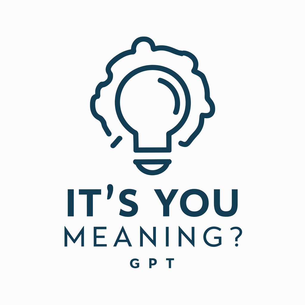 It's You meaning?