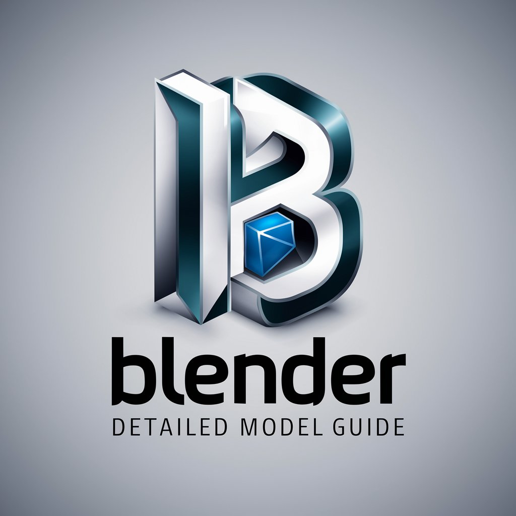 Blender Detailed Model Guide in GPT Store