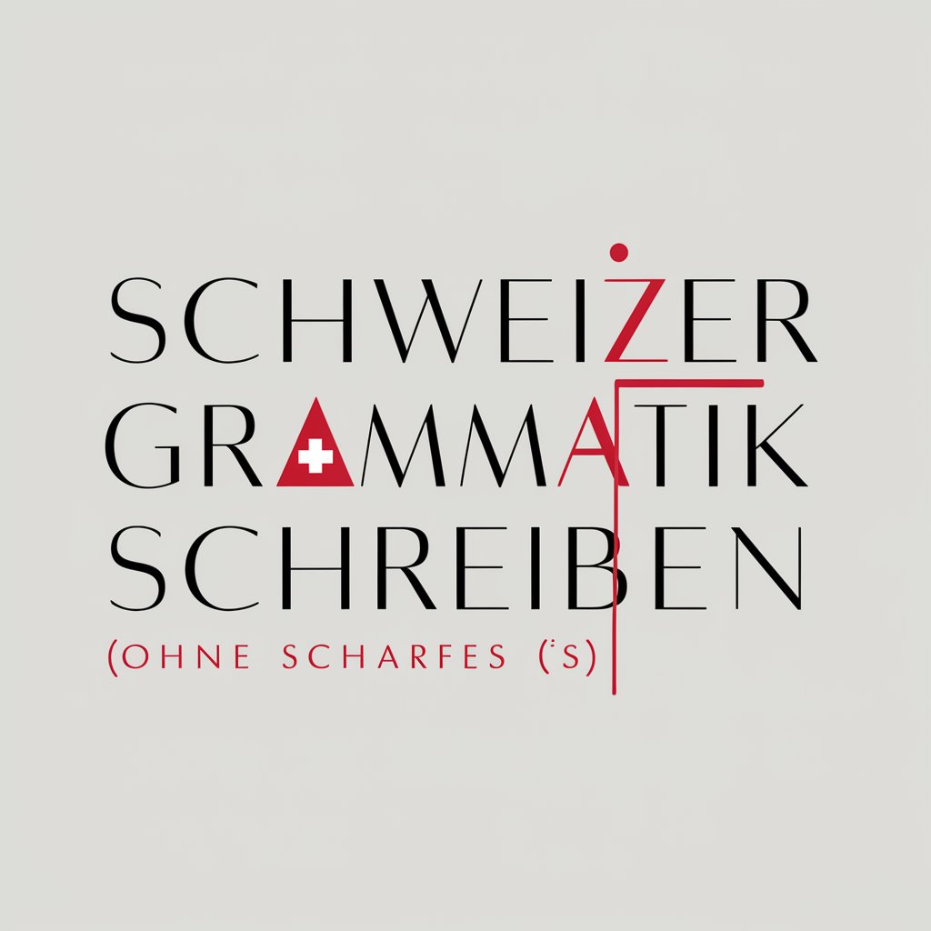 Schweizer Grammatik schreiben (ohne scharfes ß)