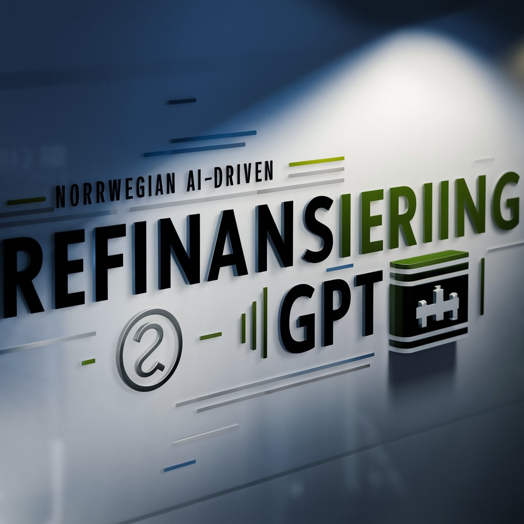 Refinansiering av lån og kredittgjeld  GPT in GPT Store