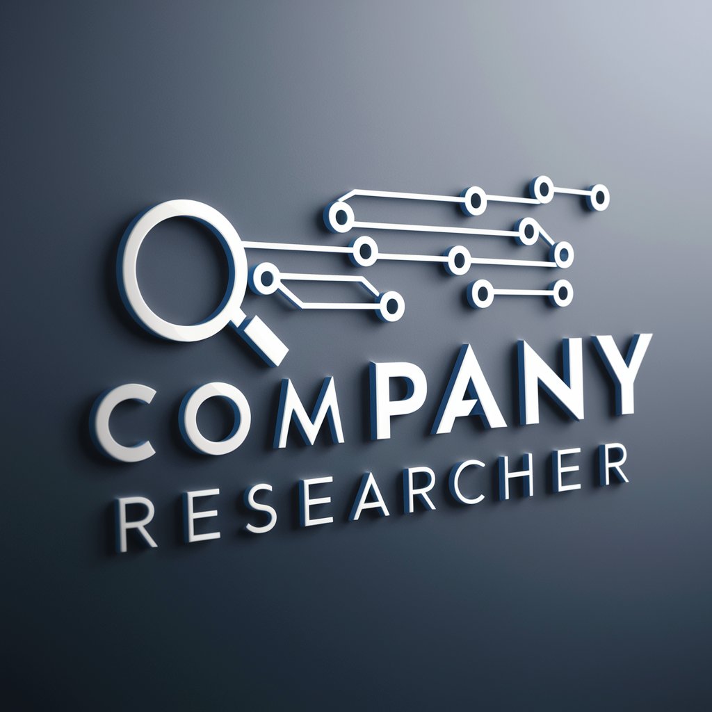 Company Researcher in GPT Store