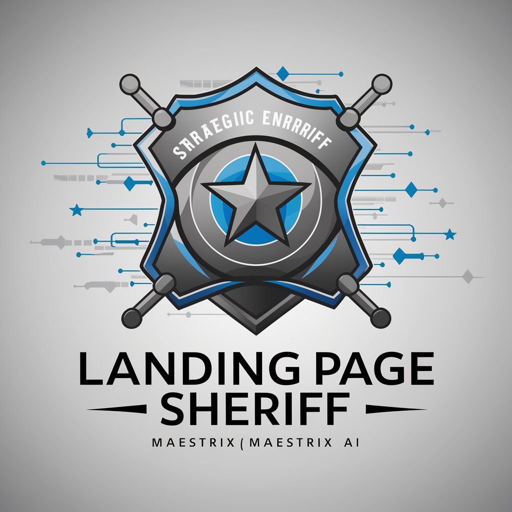 Landing Page Sheriff | Maestrix AI in GPT Store