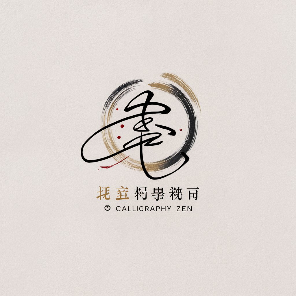 可一 Calligraphy Zen in GPT Store