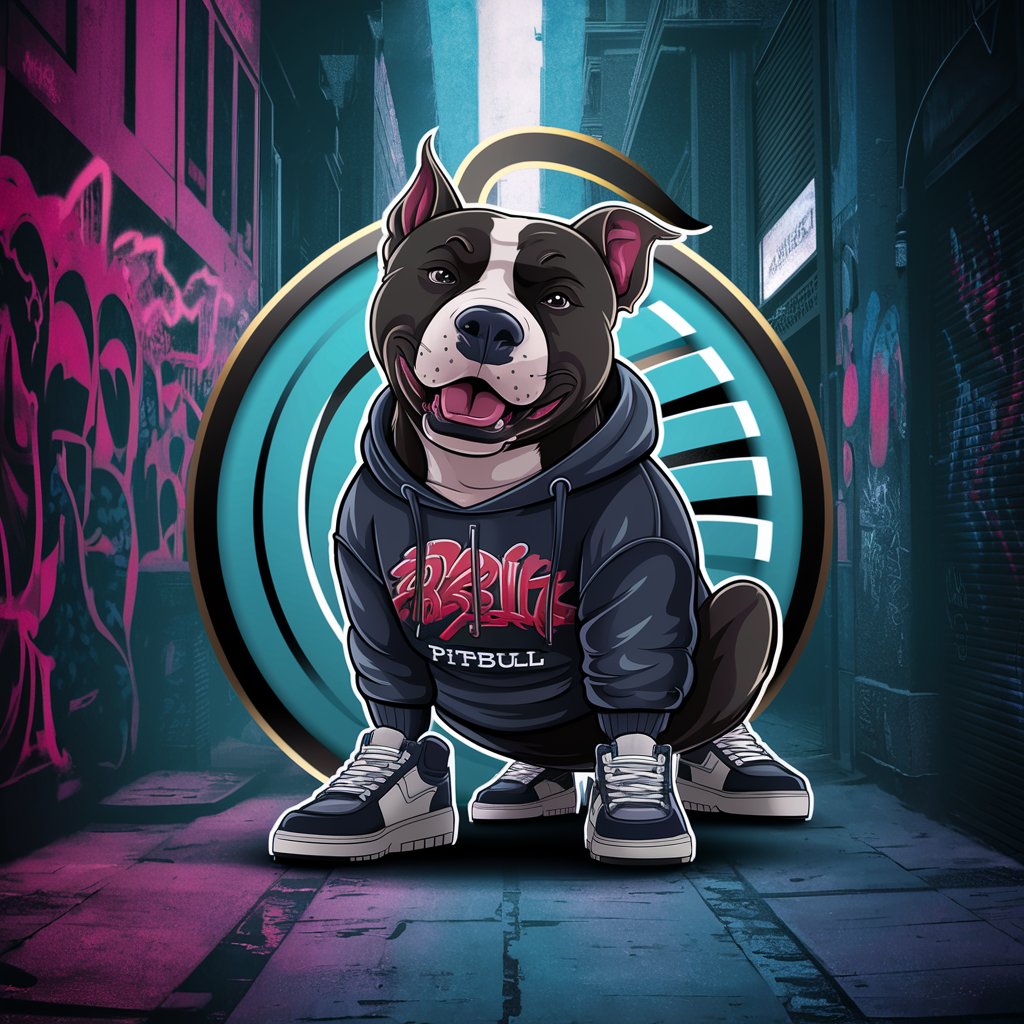 Elton the Streetwear Pitbull