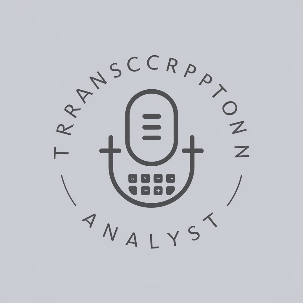 Transcription Analyst in GPT Store