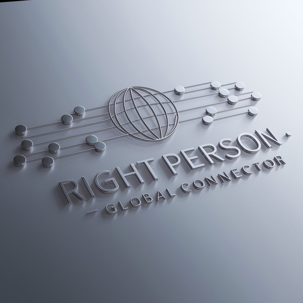 Right Person - Global Connector in GPT Store