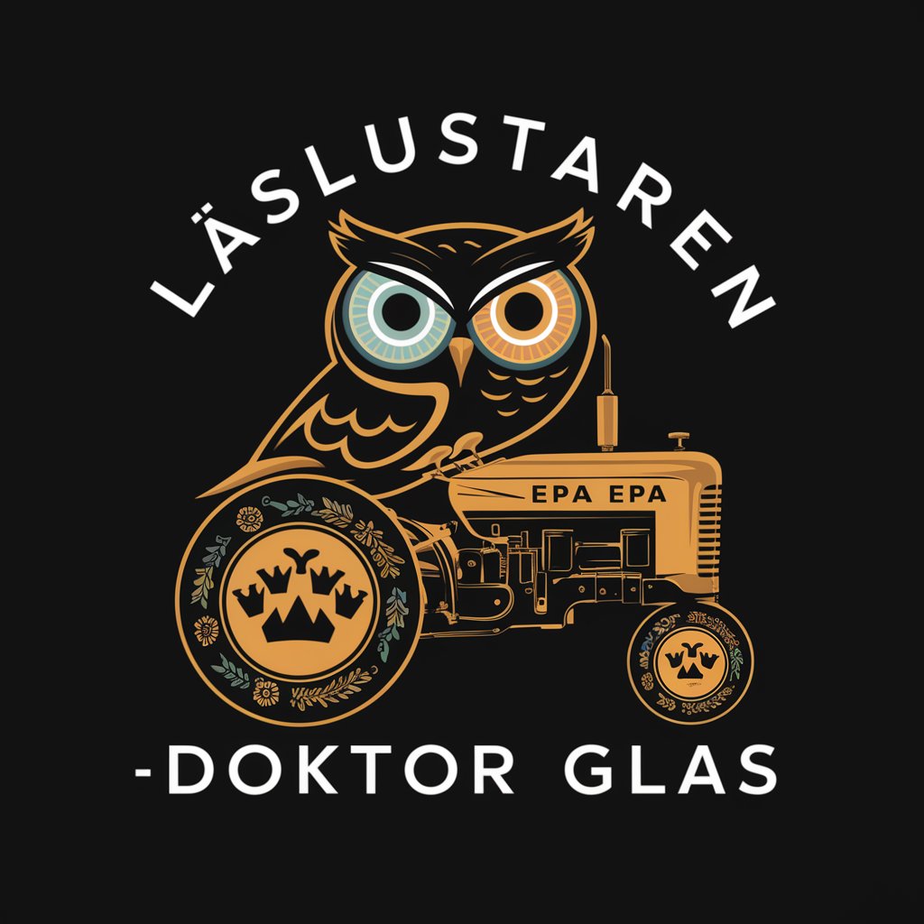 Läslustaren - Doktor Glas in GPT Store