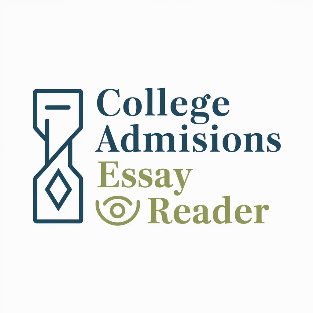 College Admissions Essay Reader in GPT Store