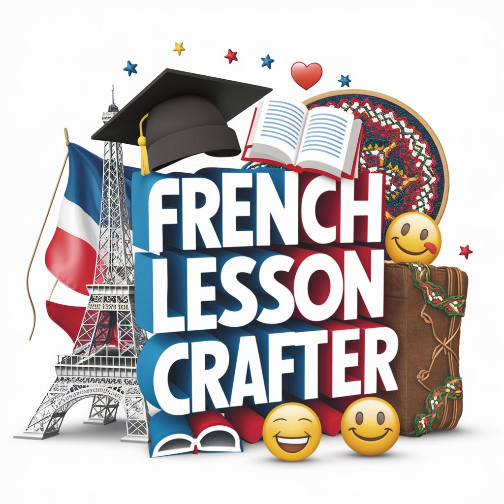 French Lesson Crafter with Emojis and Quizzes