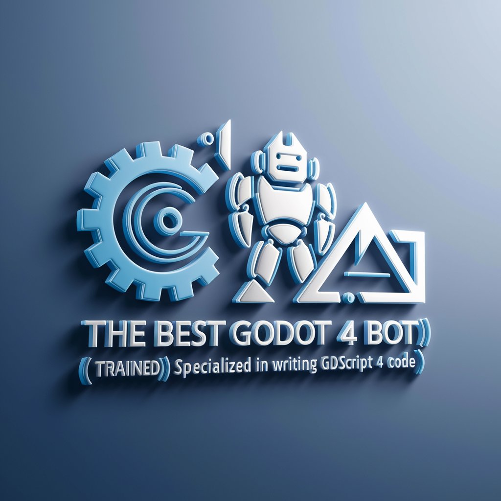 The Best Godot 4 Bot (Trained) in GPT Store