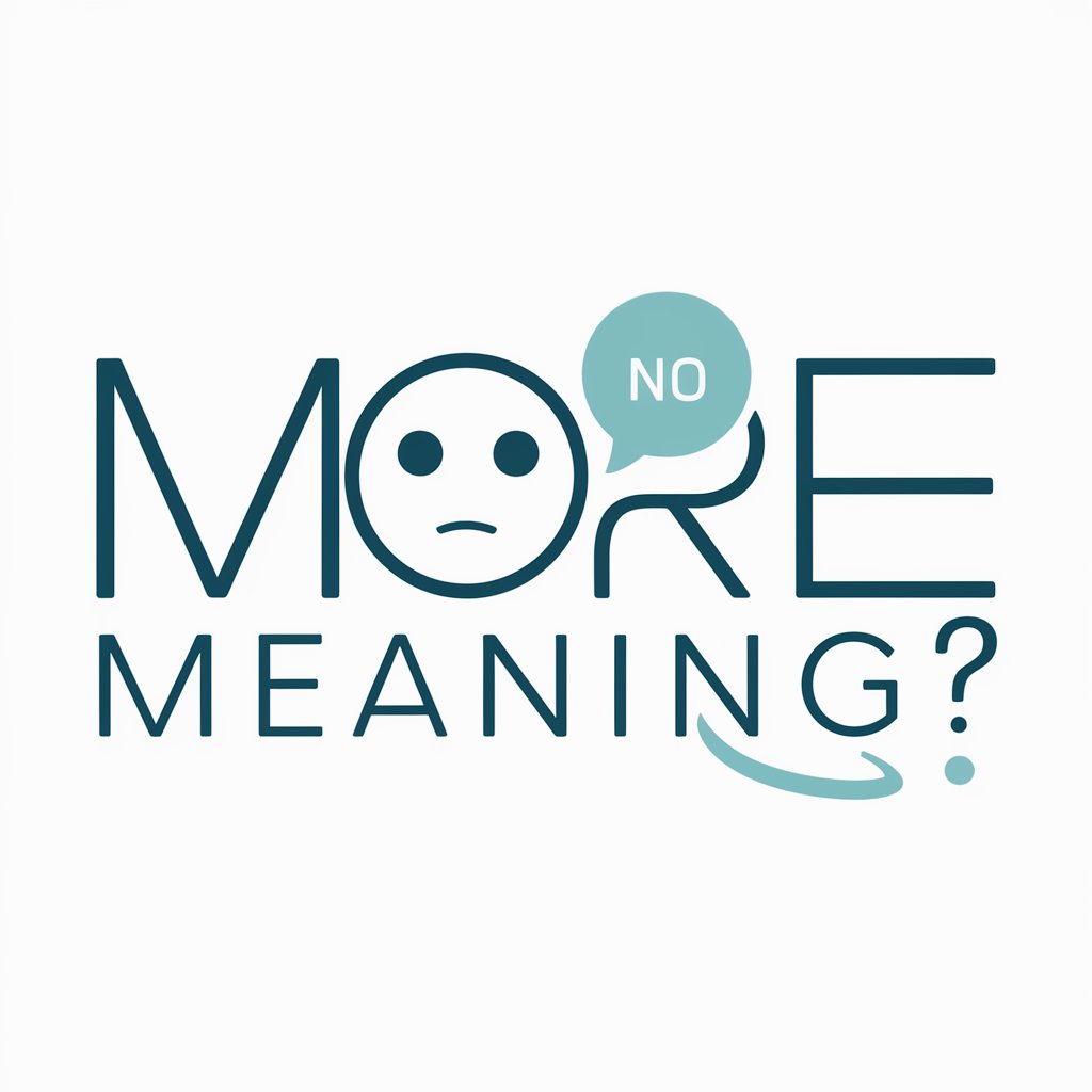 No More meaning?