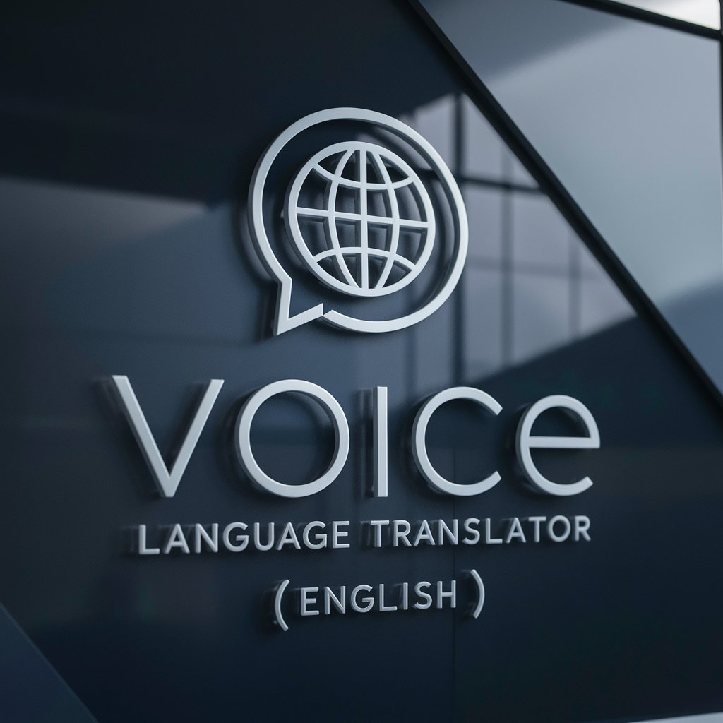 Voice Language Translator (English) in GPT Store