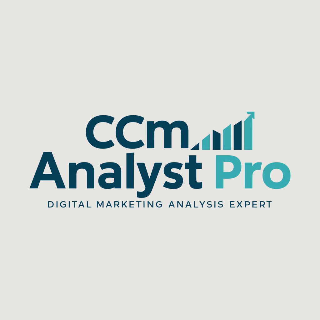 CCM Analyst Pro in GPT Store