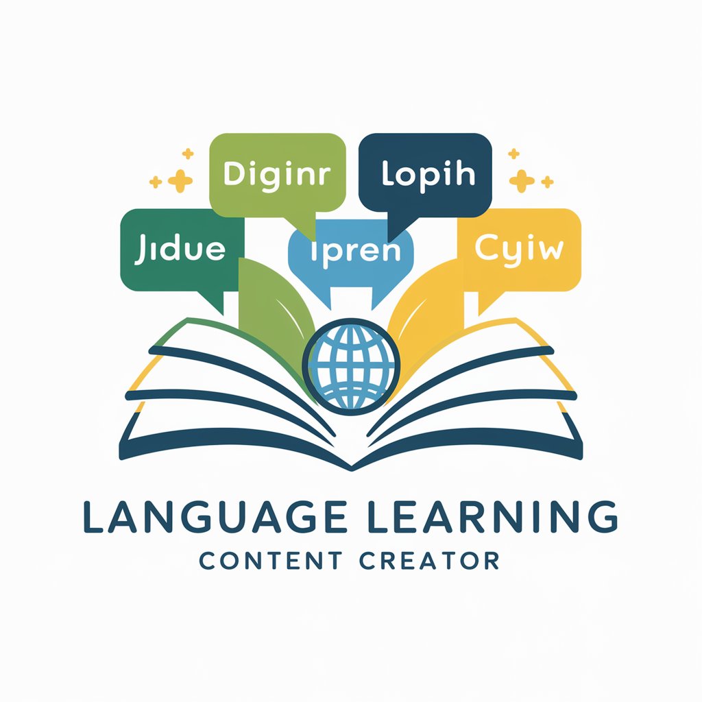 Language Learning Worksheet Creator