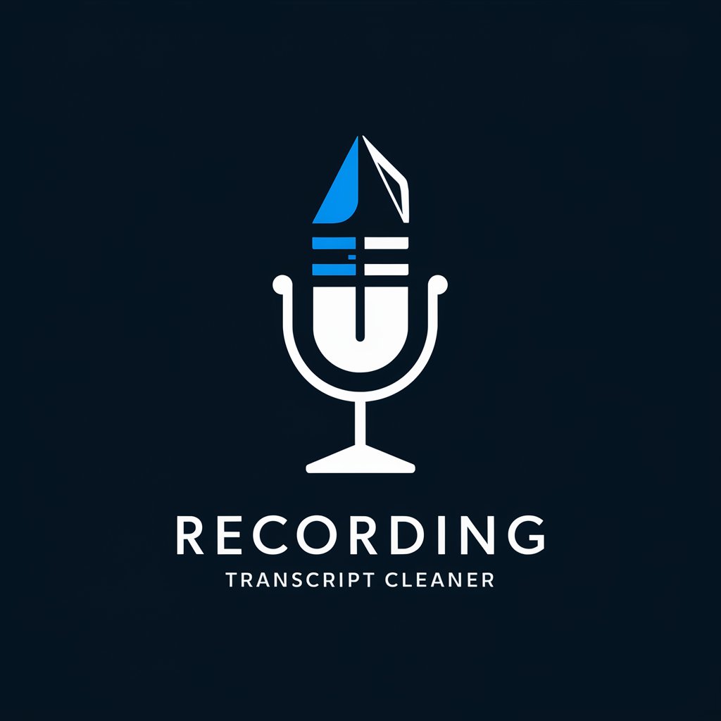 Recording Transcript Cleaner