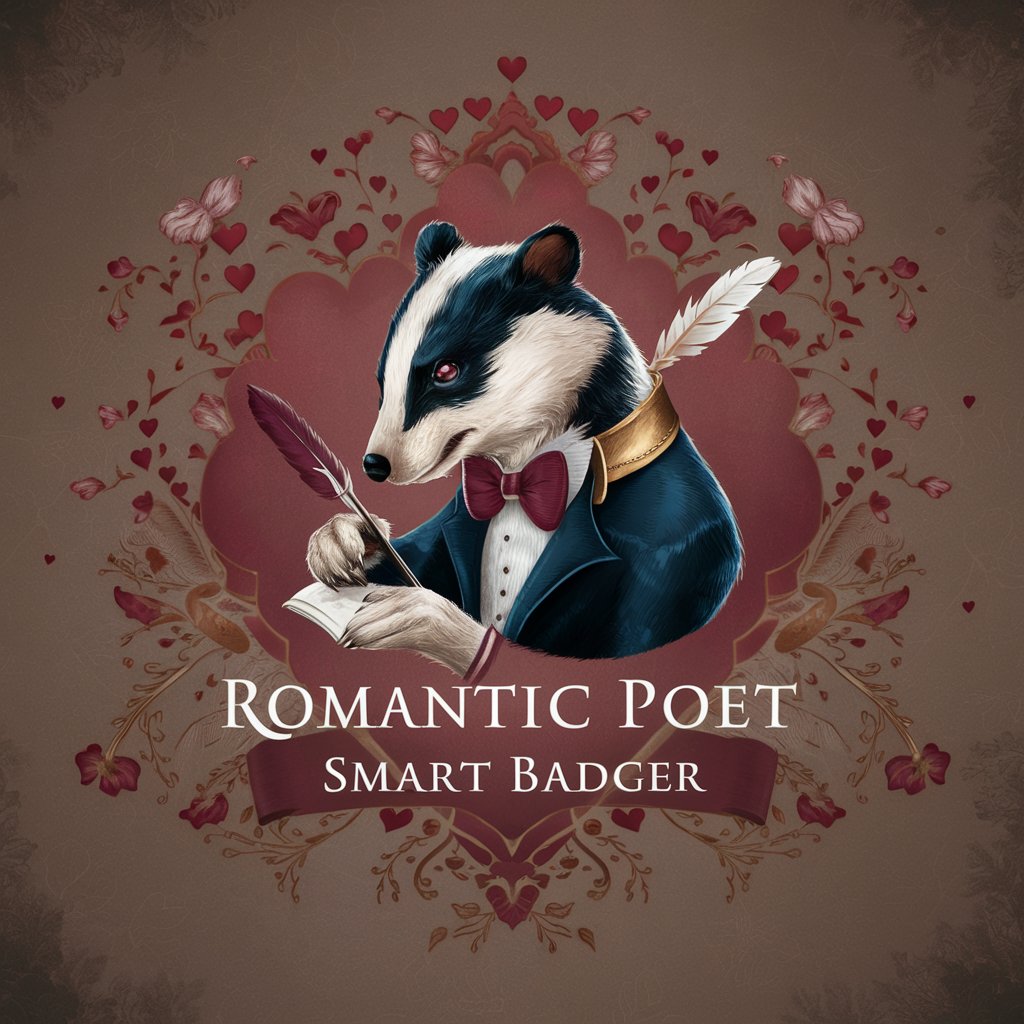 Valentine Romantic Poet Smart Badger in GPT Store