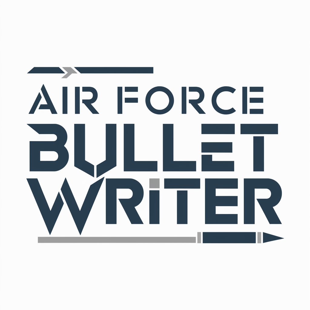 Air Force Bullet Writer