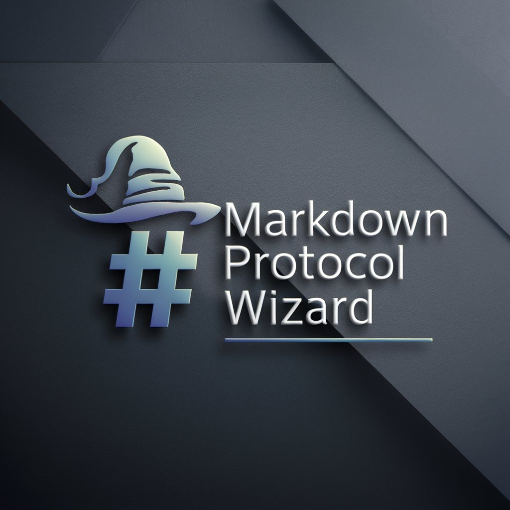 Markdown Protocol Wizard in GPT Store