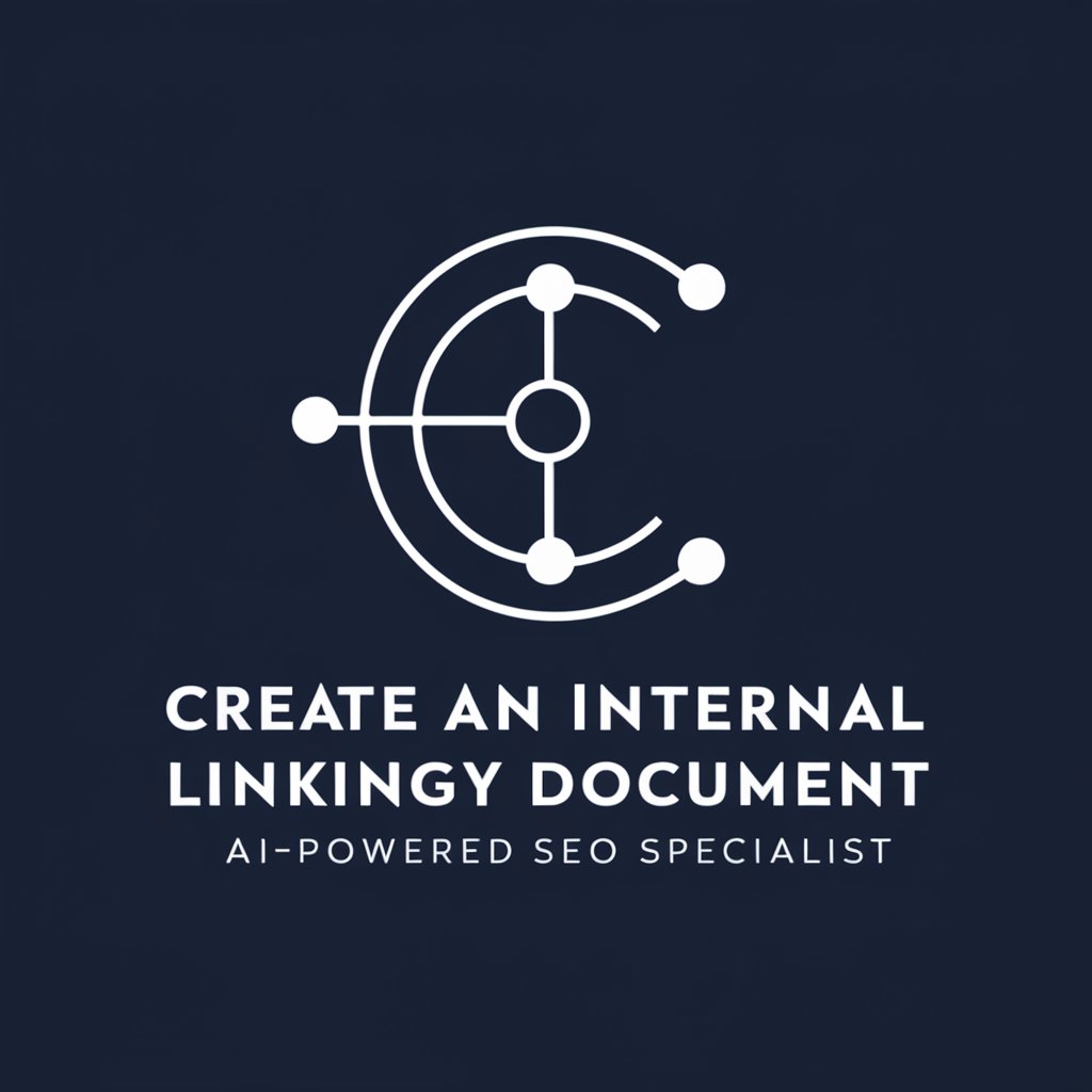 Create An Internal Linking Strategy Document in GPT Store