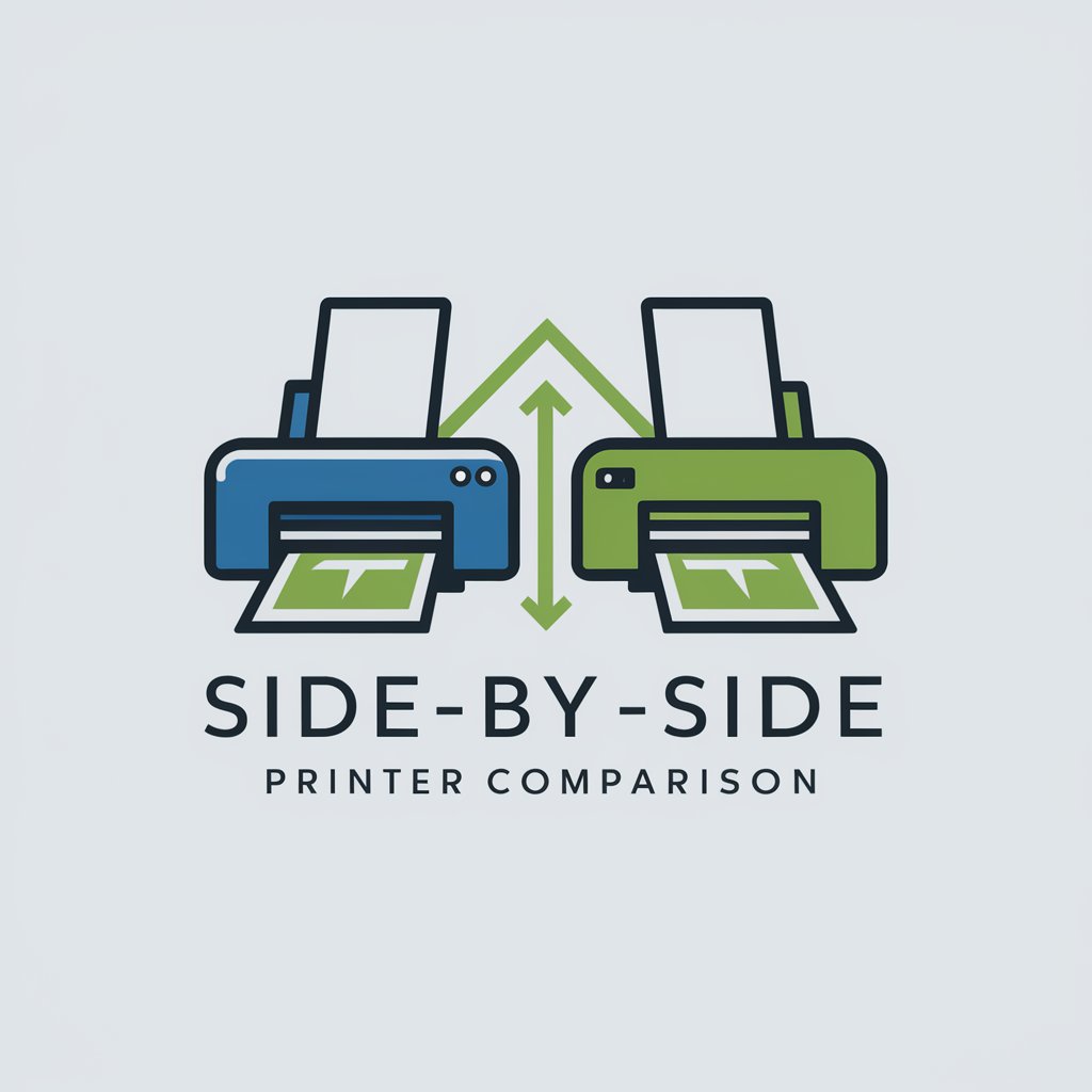 Side-by-side printer comparison