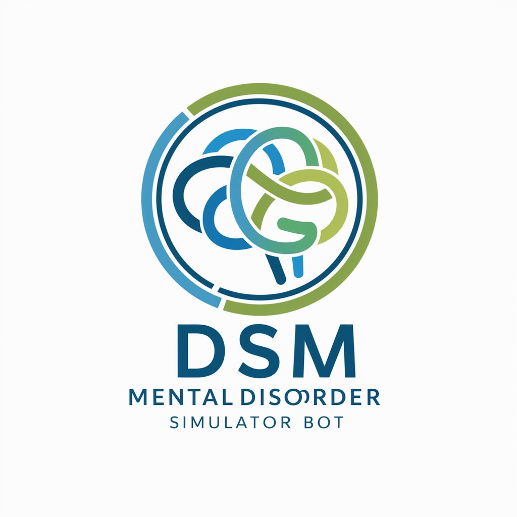 DSM any Mental Disorder simulator bot