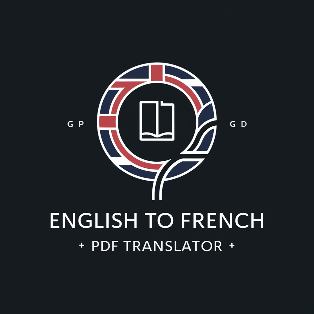 English to French pdf translator in GPT Store