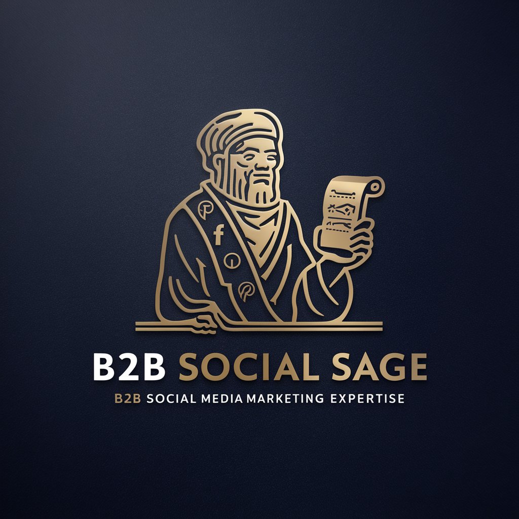 SOCIAL 3.0: How to build a B2B brand on social. in GPT Store