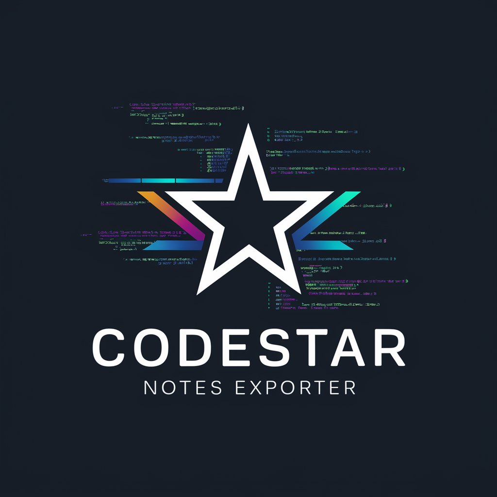 CodeStar Notes Exporter