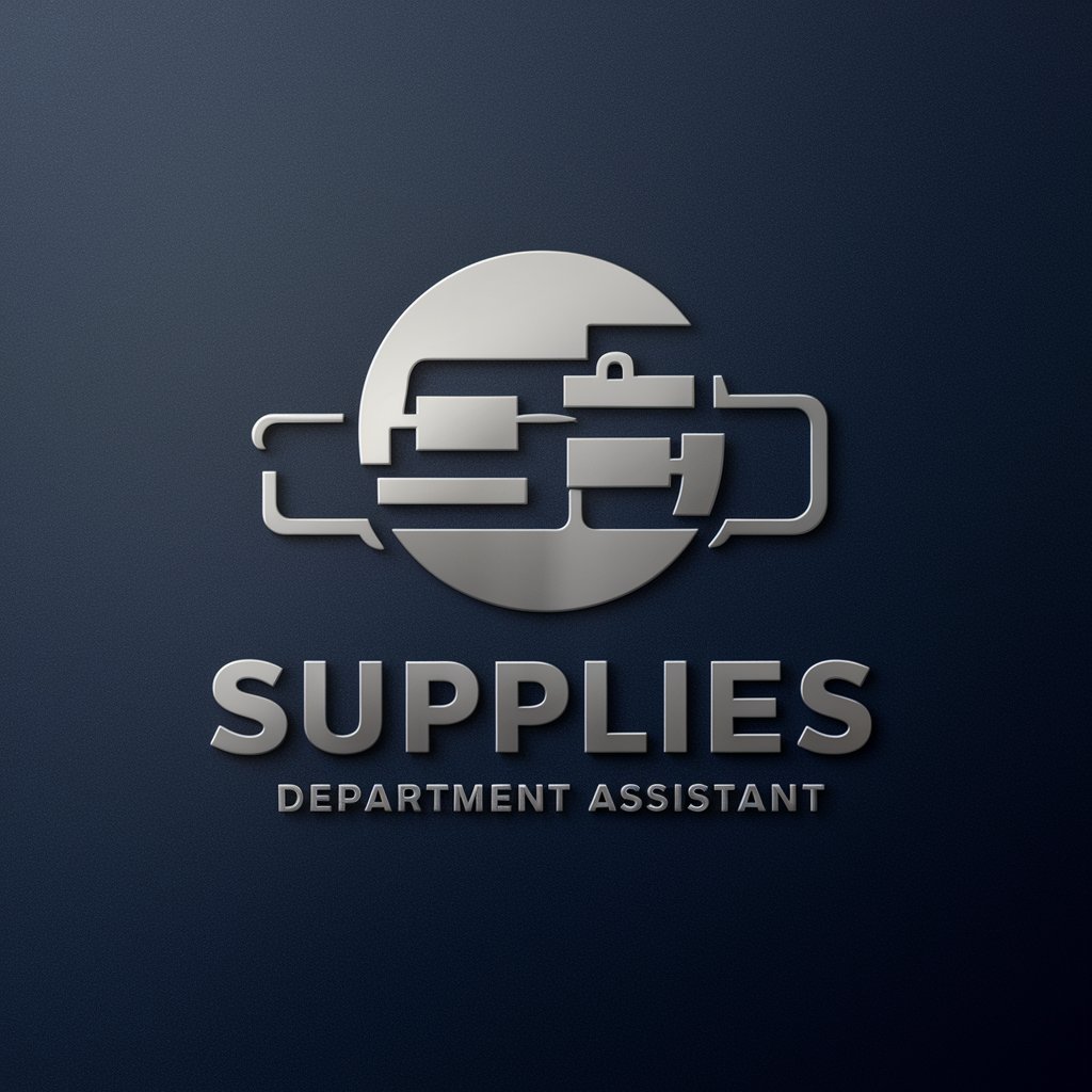 Supplies Department Assistant in GPT Store