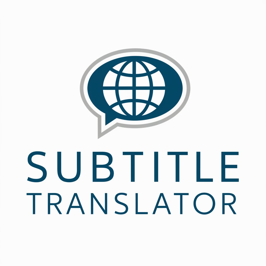 Subtitle Translator