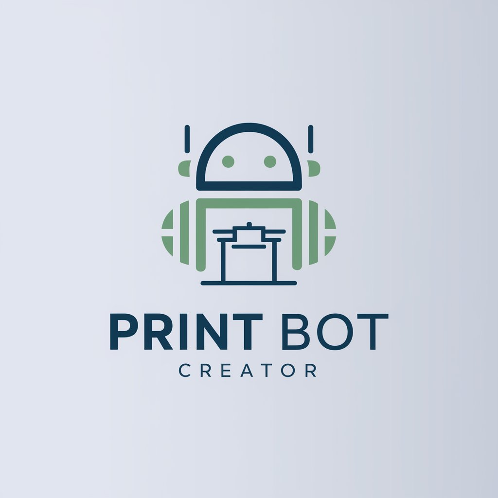 Print Bot Creator in GPT Store