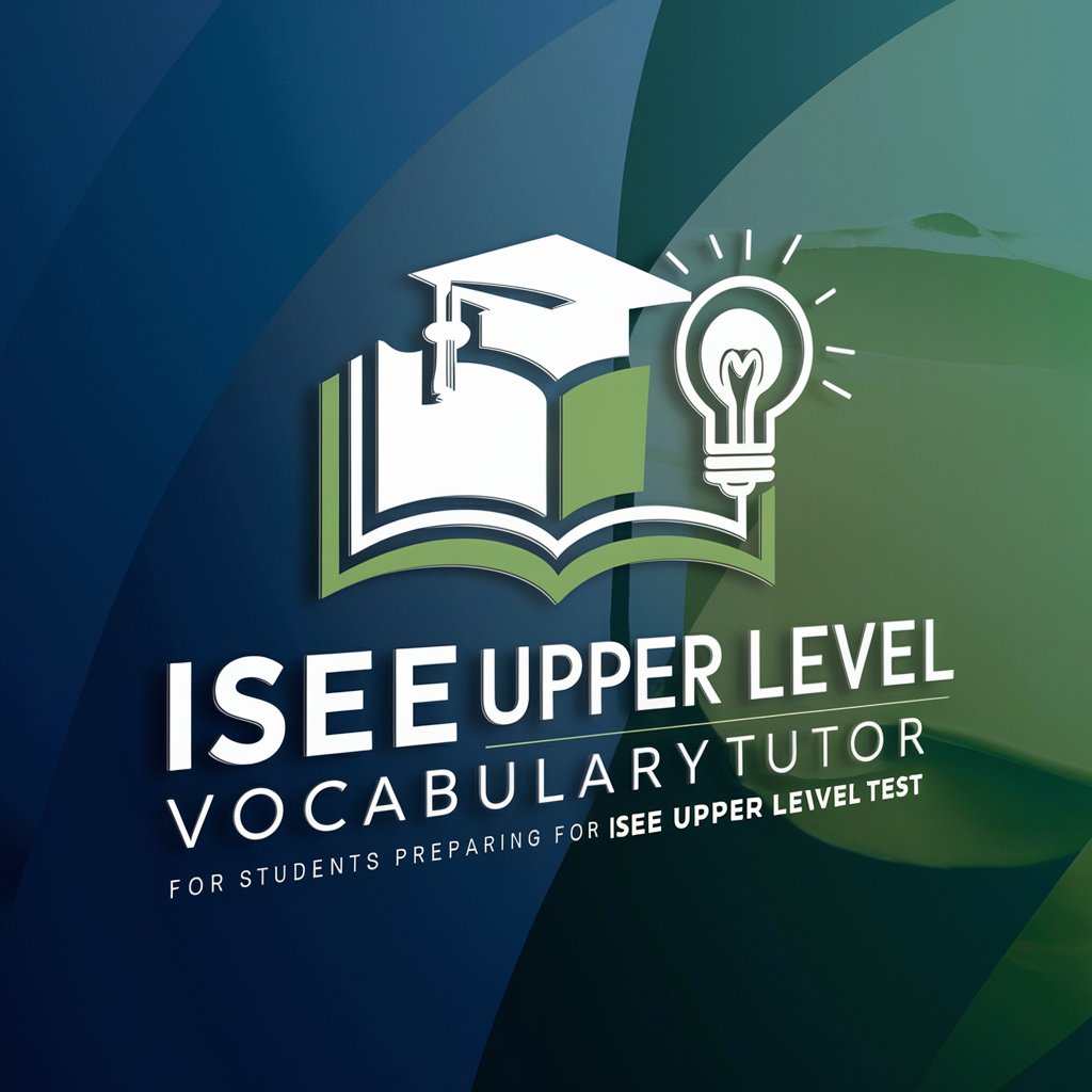 ISEE Upper Level Vocabulary Tutor