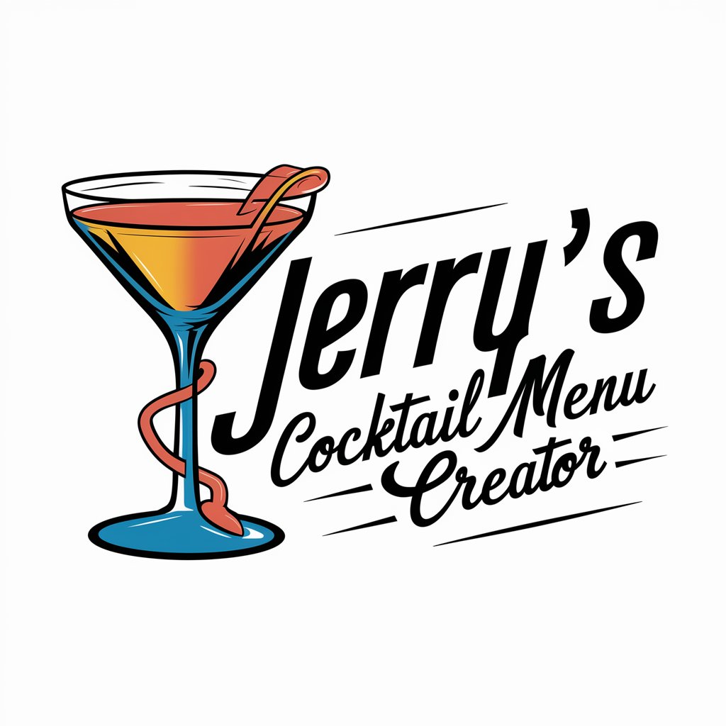 Cocktail Menu Creator