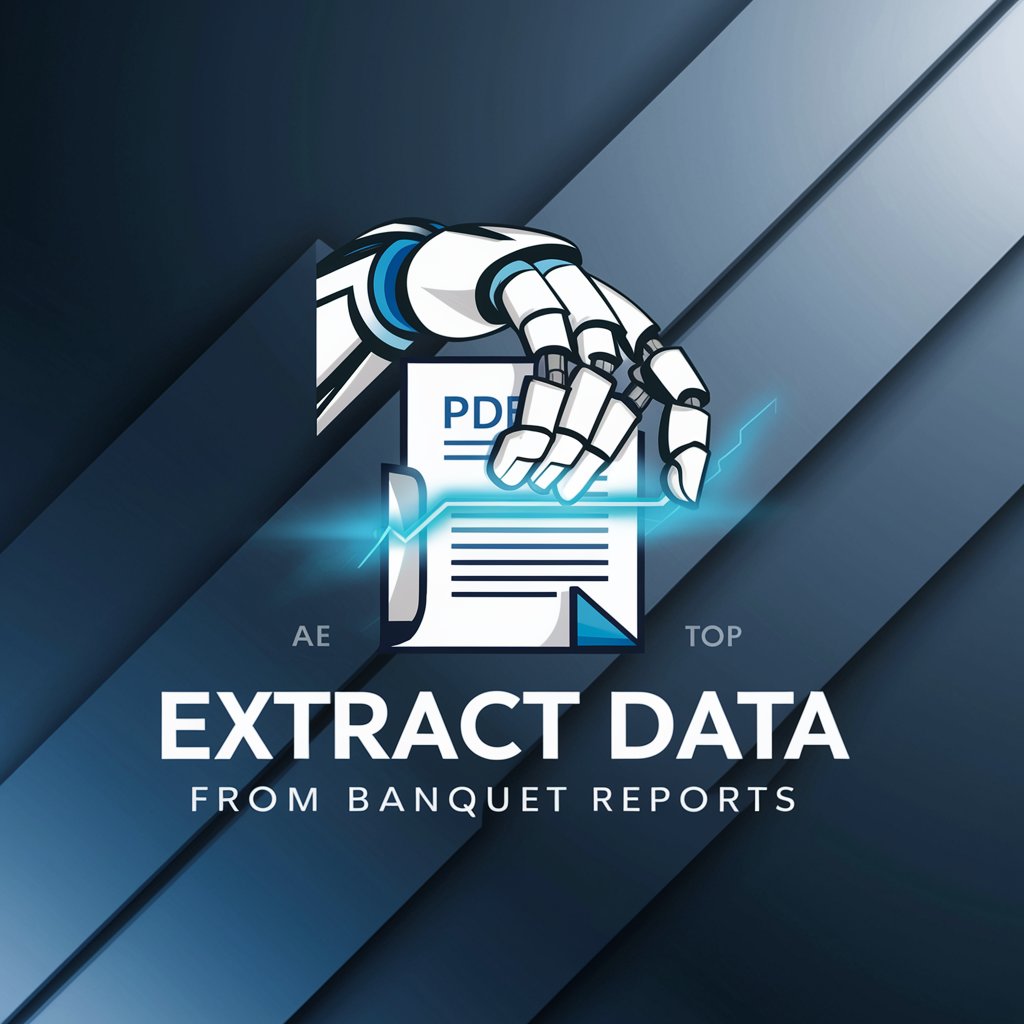 Extract Data from Banquet Reports